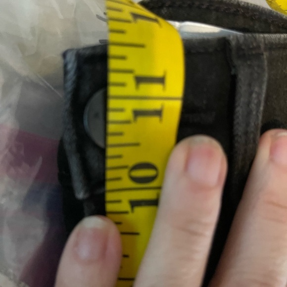 Athleta Carbon Black Sculptek Jeans Skinny Metallic Denim Sz 6 Stretch Fitted - Picture 13 of 13